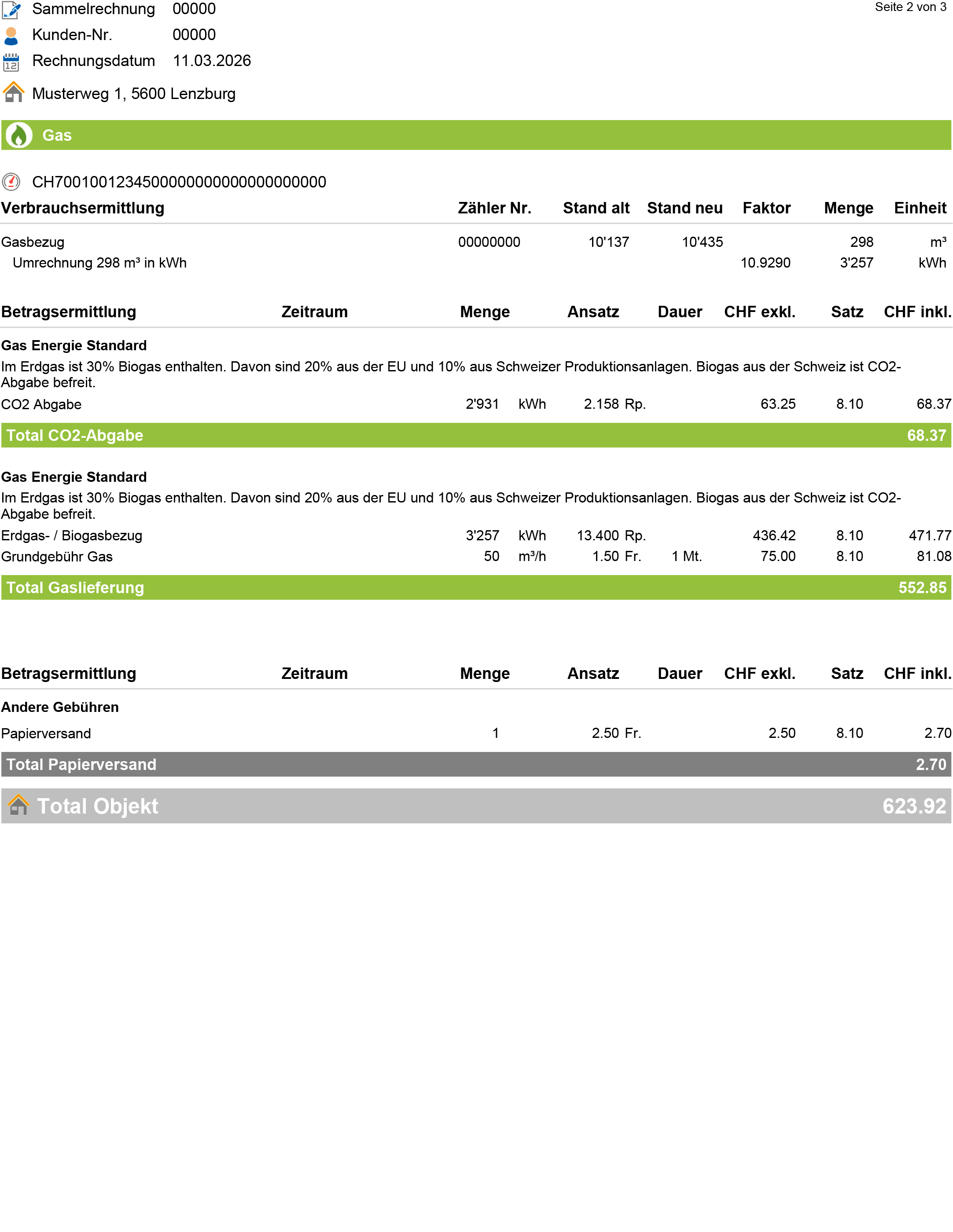 Musterrechnung-Erdgas – Seite 2