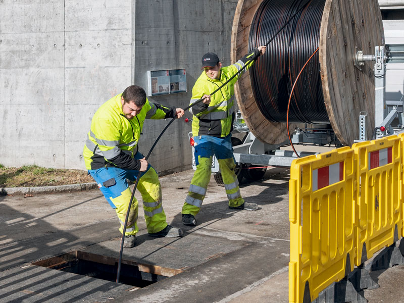 Dienstleistungen Strom Gemeinde Staufen